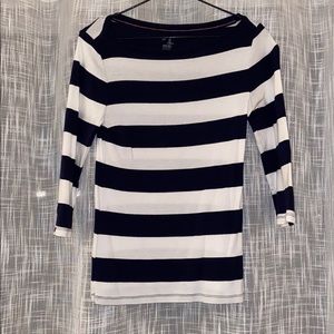 Gap Striped Boatneck Tee